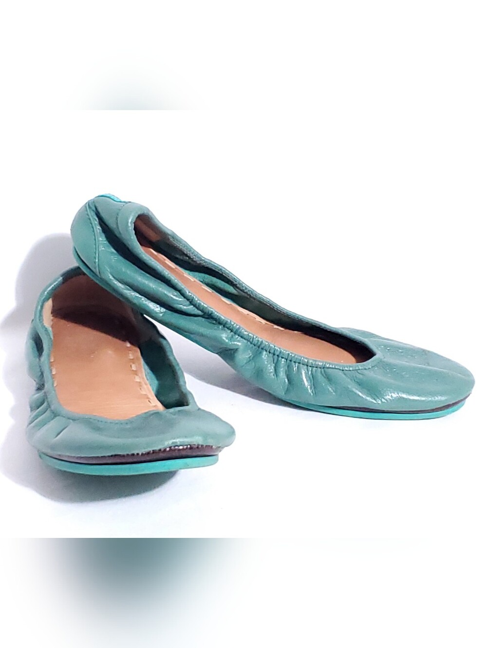 Tieks Pacific Green Ballet Flats - Picture 6 of 9